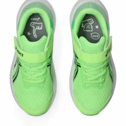 ASICS Laufen|Laufschuhe<· PATRIOT 14 PS illuminate green-black