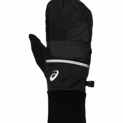 ASICS Laufhandschuhe<· WIND Block performance black