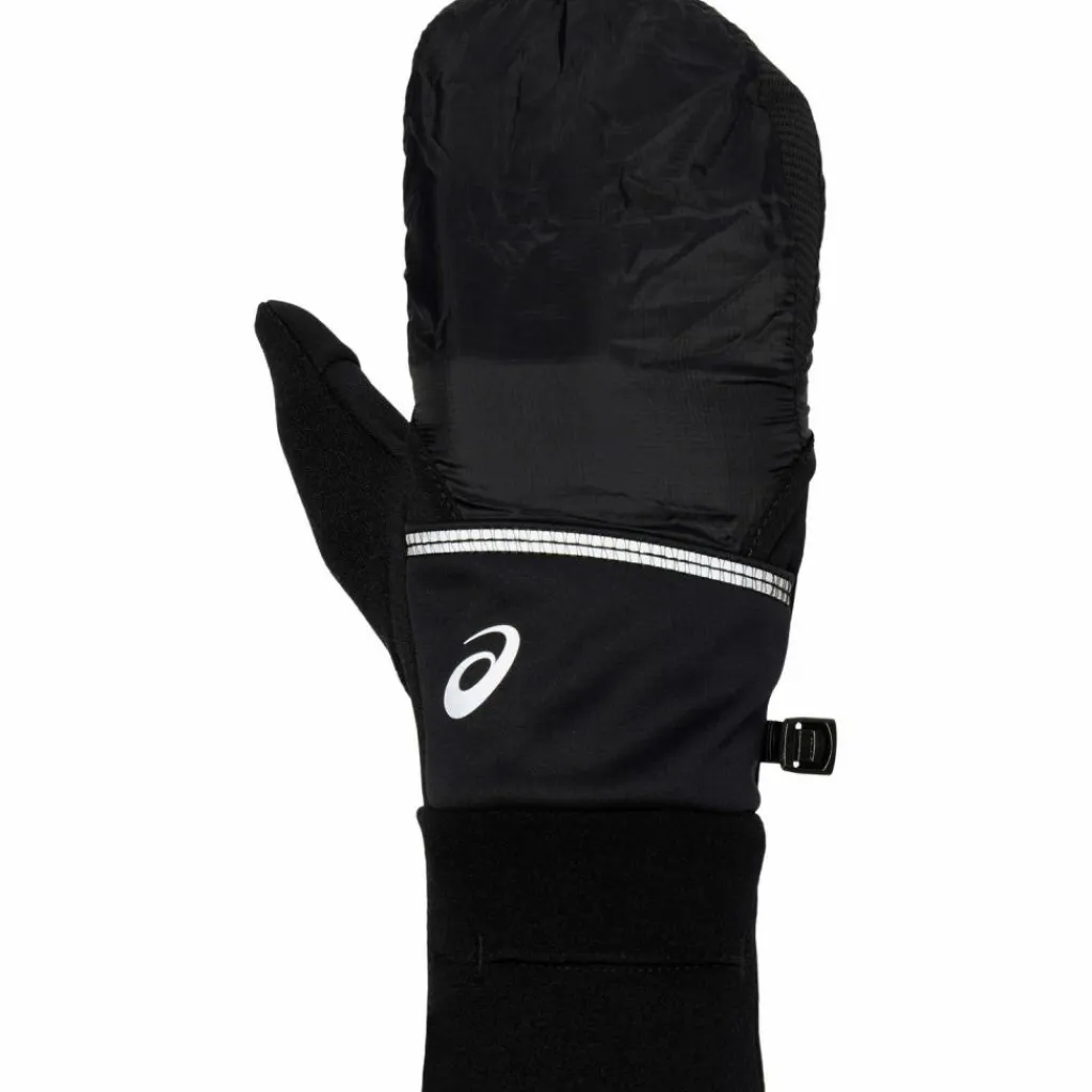 ASICS Laufhandschuhe<· WIND Block performance black