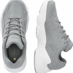 Outlet · CHUNKY Leather Trainers Damen Fitnessschuhe