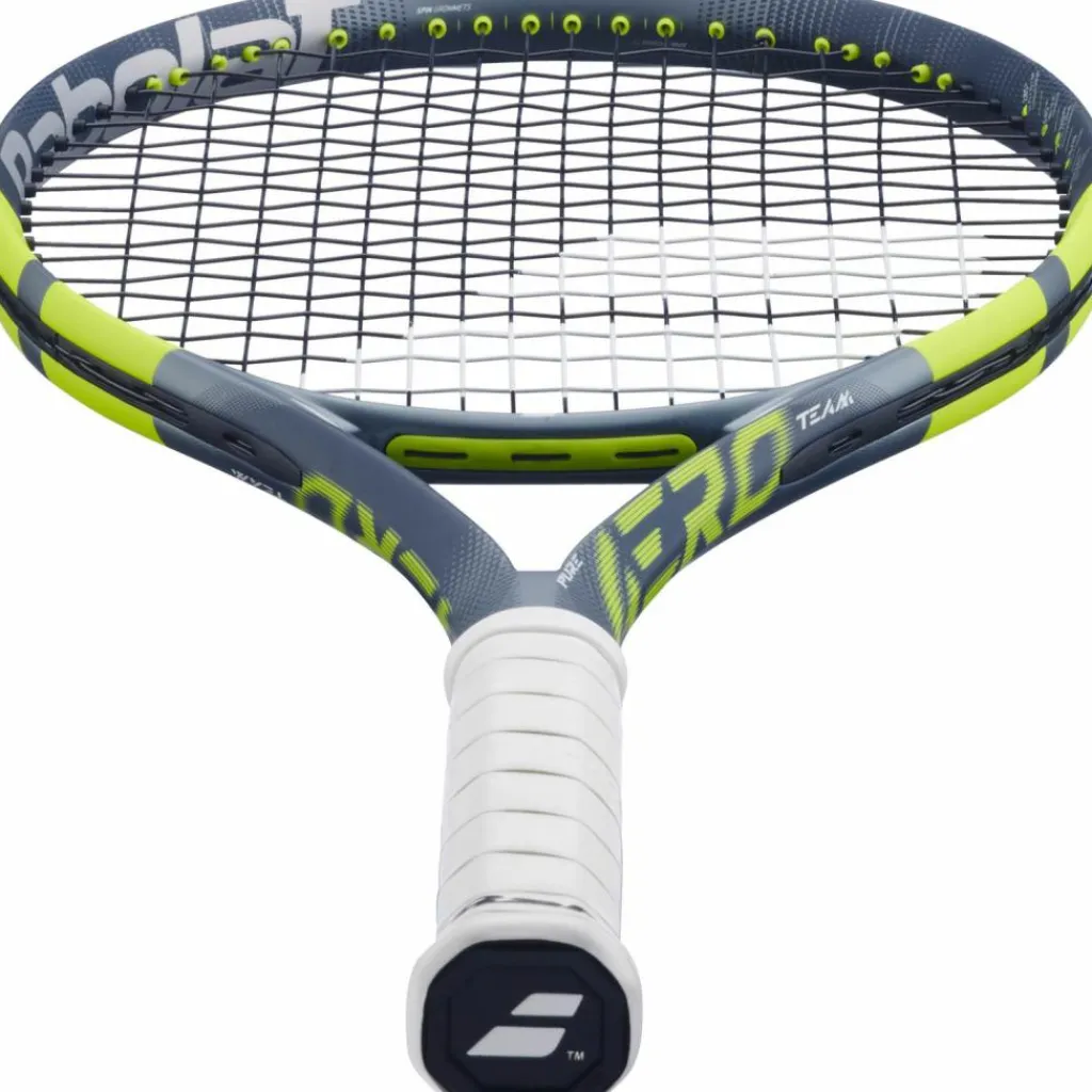 Babolat Tennis|Tennis<· PURE AERO TEAM metallic grey/fluo yellow