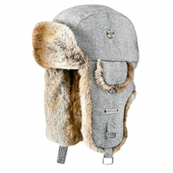 Barts Kopfbedeckungen|Kopfbedeckungen<· Kamikaze grey herringbone
