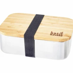 Basic Nature Campingzubehör|Campingzubehör<· Bamboo 1,2 L silber