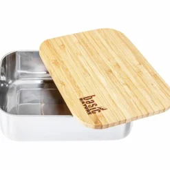 Basic Nature Campingzubehör|Campingzubehör<· Bamboo 1,2 L silber
