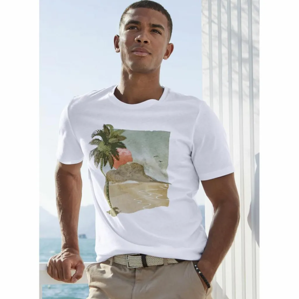BEACH TIME Shirts<· T-Shirt mint