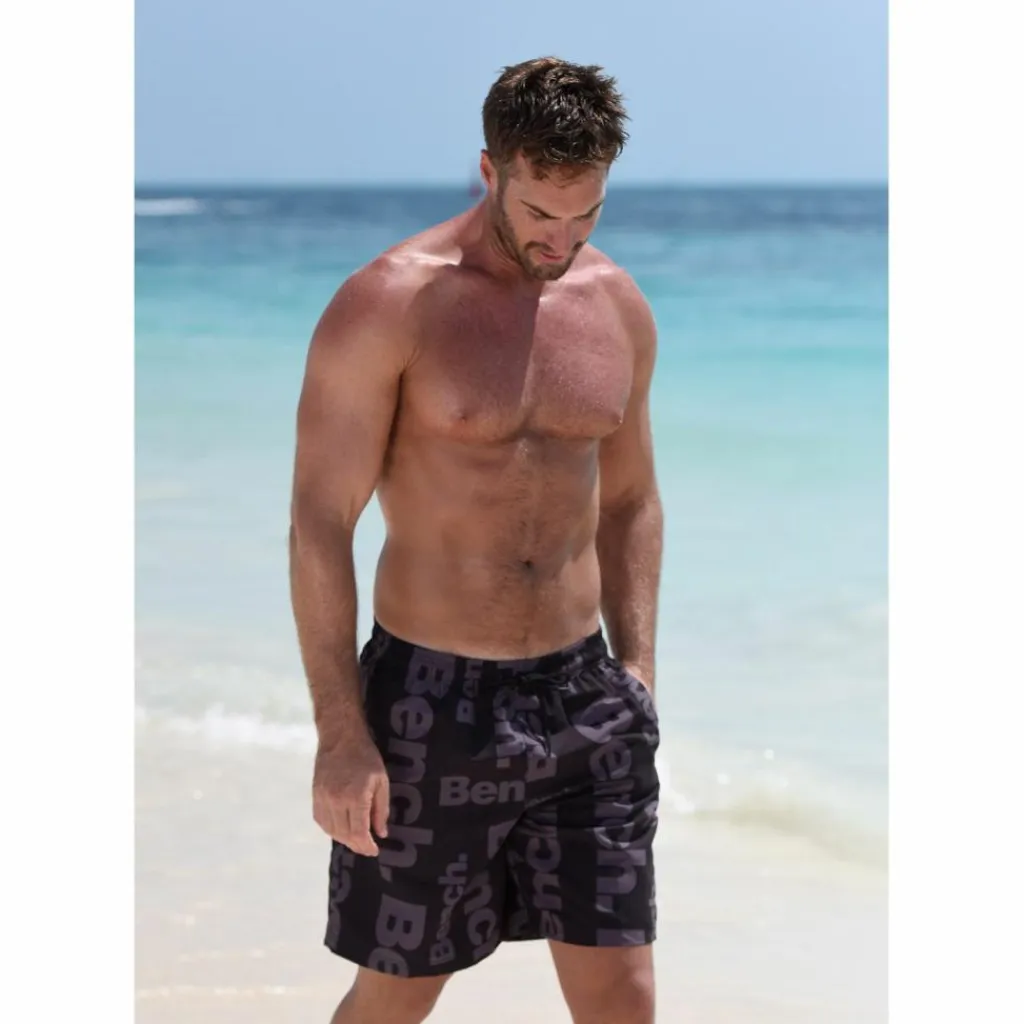Bench Schwimmen<· Badeshorts schwarz (Langgröße)