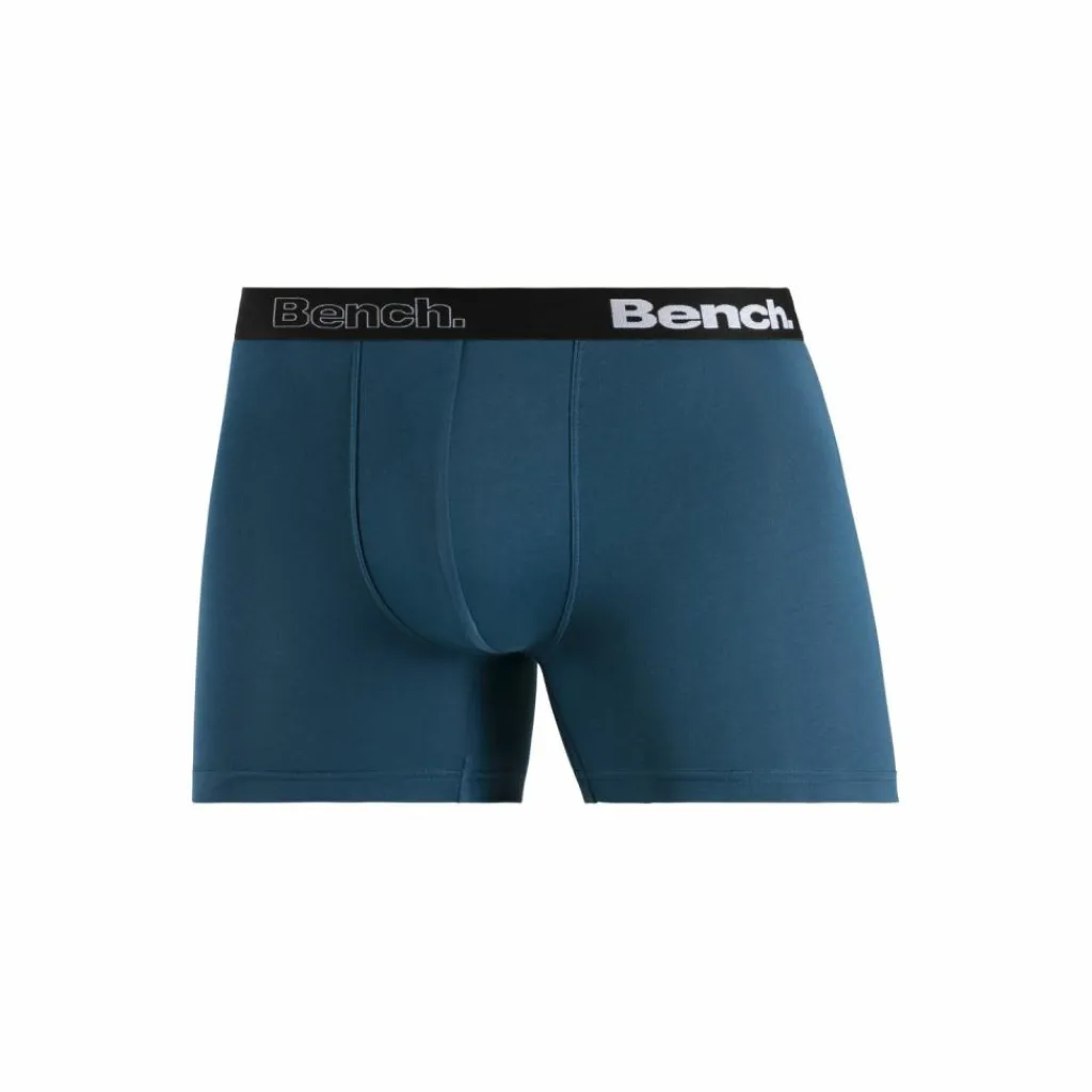 Bench Unterwäsche<· Langer Boxer schwarz - blau