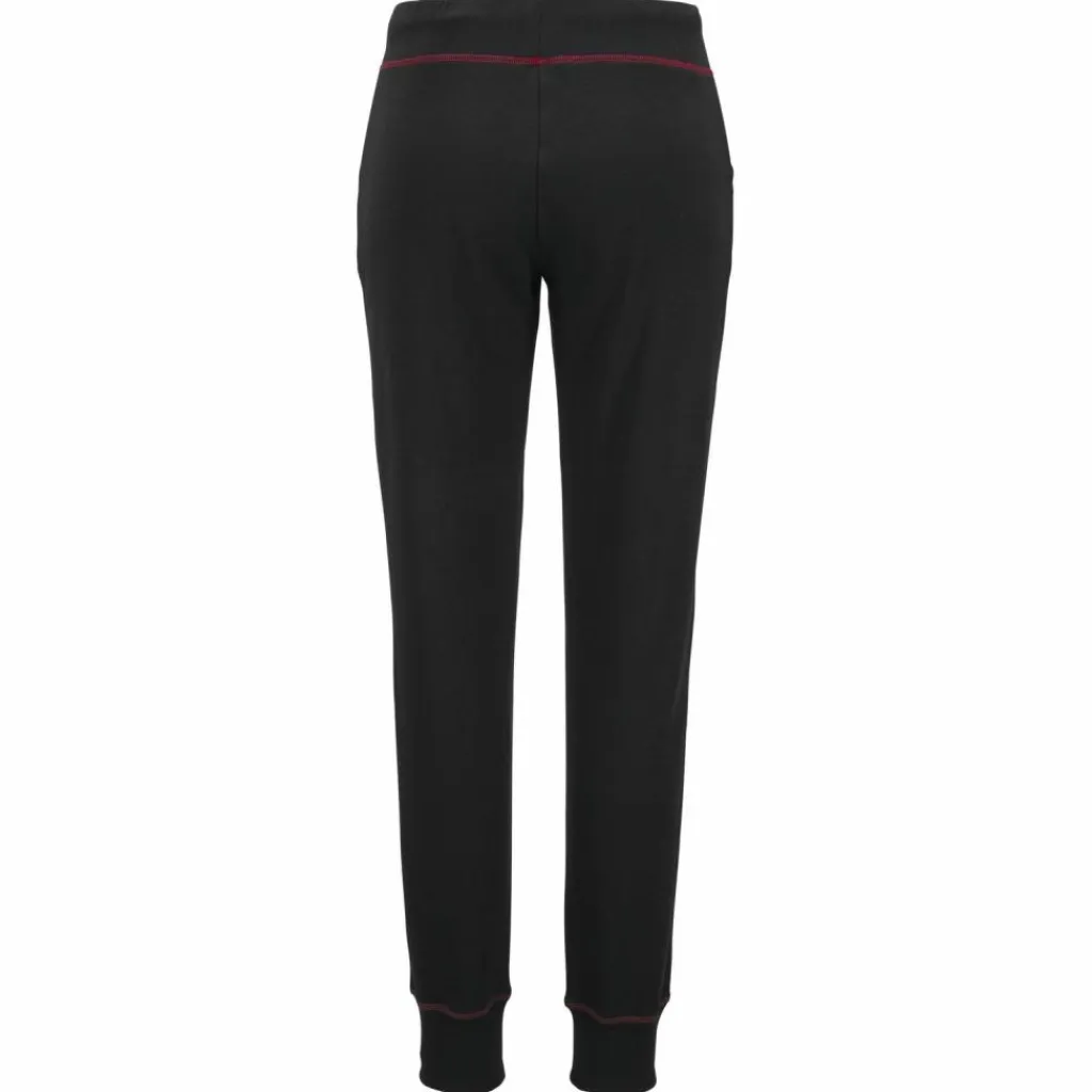 Bench Hosen<· Relaxhose schwarz-rubinrot