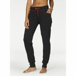 Bench Hosen<· Relaxhose schwarz-rubinrot