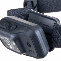 Black Diamond Stirnlampen|Beleuchtung<· SPOT 400-R HEADLAMP graphite
