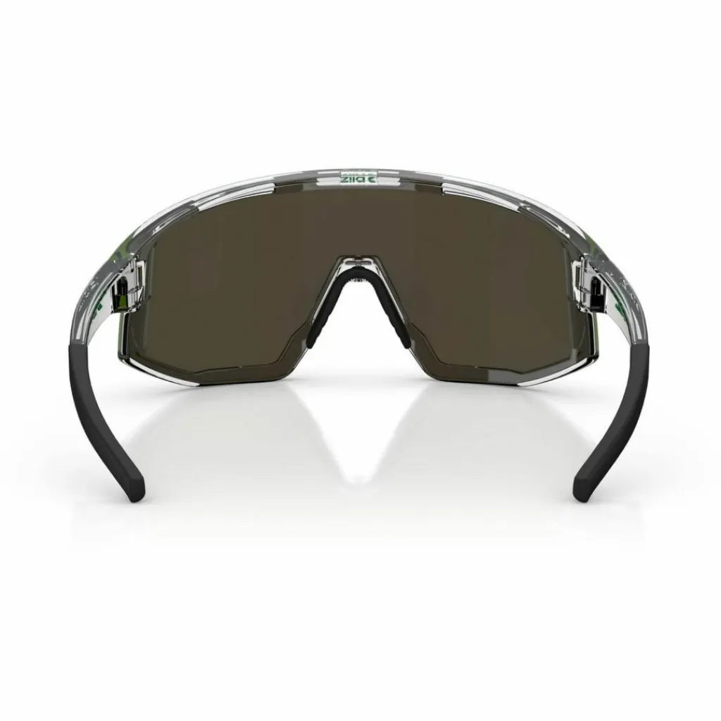 Bliz Fahrradbrillen|Brillen<· Fusion transparent white