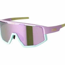Bliz Radsport|Radsport<· Fusion Small matt pastel purple-brown w pink multi