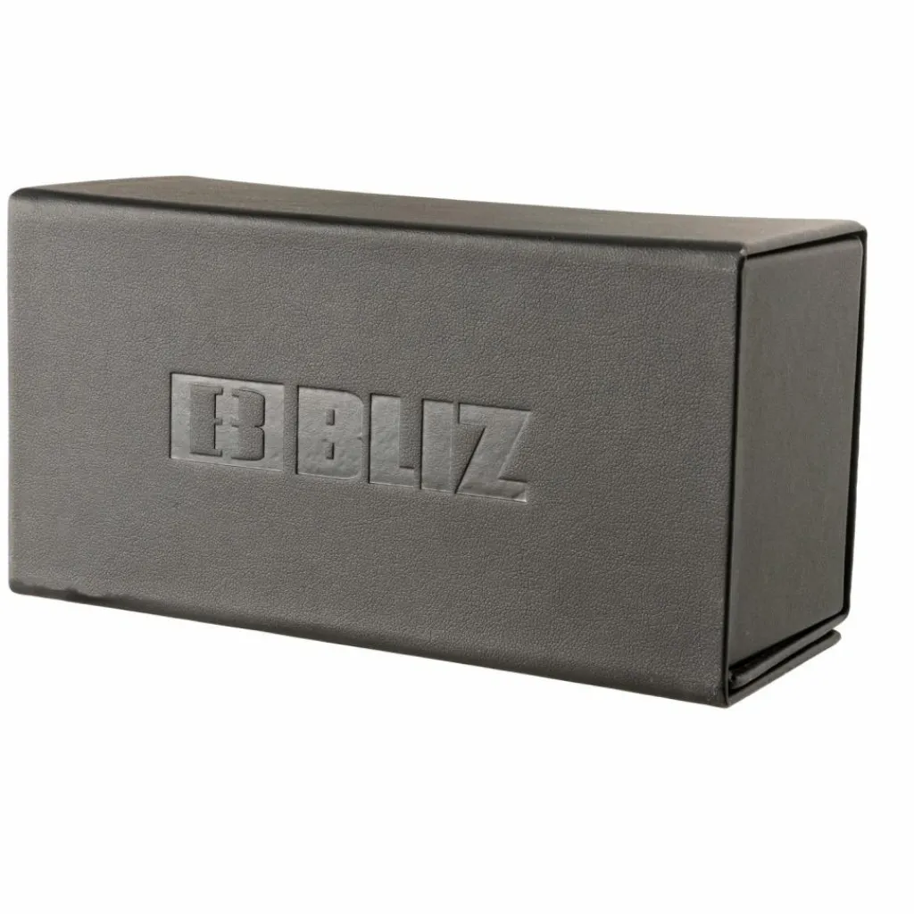 Bliz Fahrradbrillen|Brillen<· Matrix Small matt white-smoke w blue multi