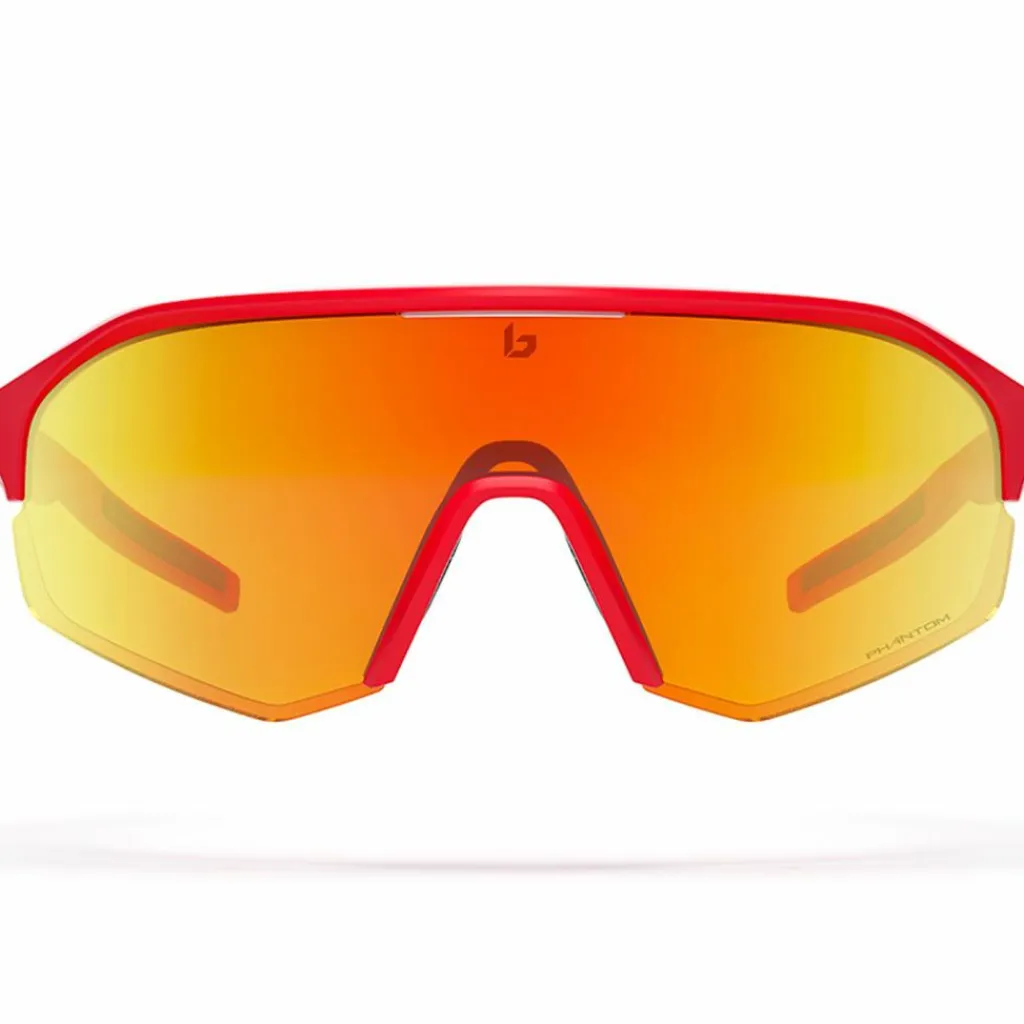 Bollé Fahrradbrillen|Brillen<· LIGHTSHIFTER XL red matte-phantom brown red