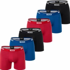 Boss Unterwäsche<· Boxershort Rot/Blau/Schwarz
