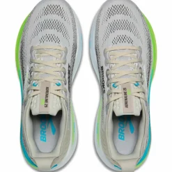 Brooks Laufen|Laufen<· Adrenaline GTS 25 oyster-green gecko-blue