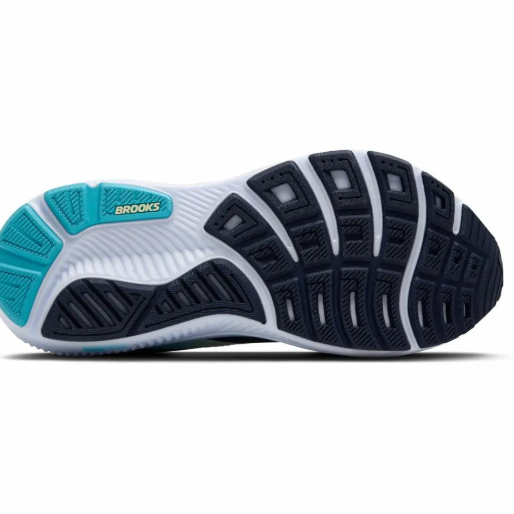 Brooks Laufen|Laufschuhe<· Ghost 17 navy-green-turquoise