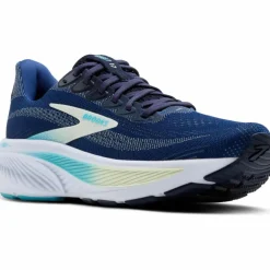 Brooks Laufen|Laufschuhe<· Ghost 17 navy-green-turquoise