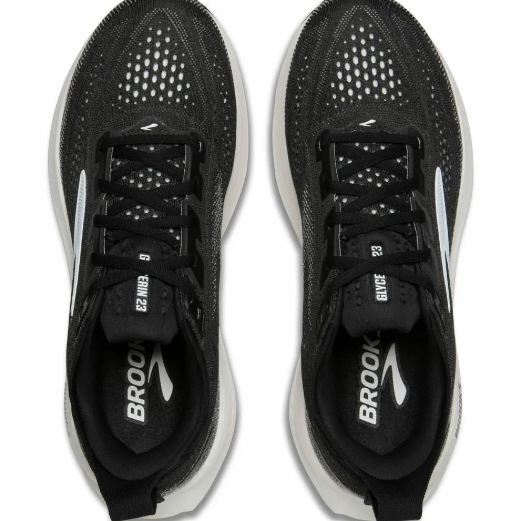 Brooks Laufschuhe<· Glycerin 23 black-grey-white
