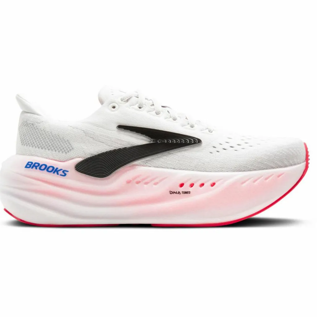 Brooks Laufen|Laufen<· Glycerin MAX white-black-diva pink