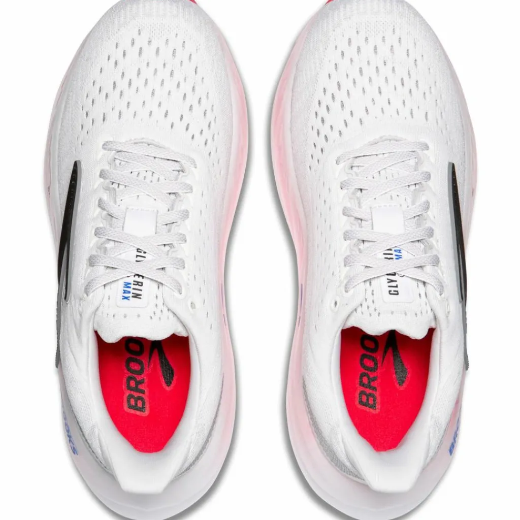 Brooks Laufen|Laufen<· Glycerin MAX white-black-diva pink