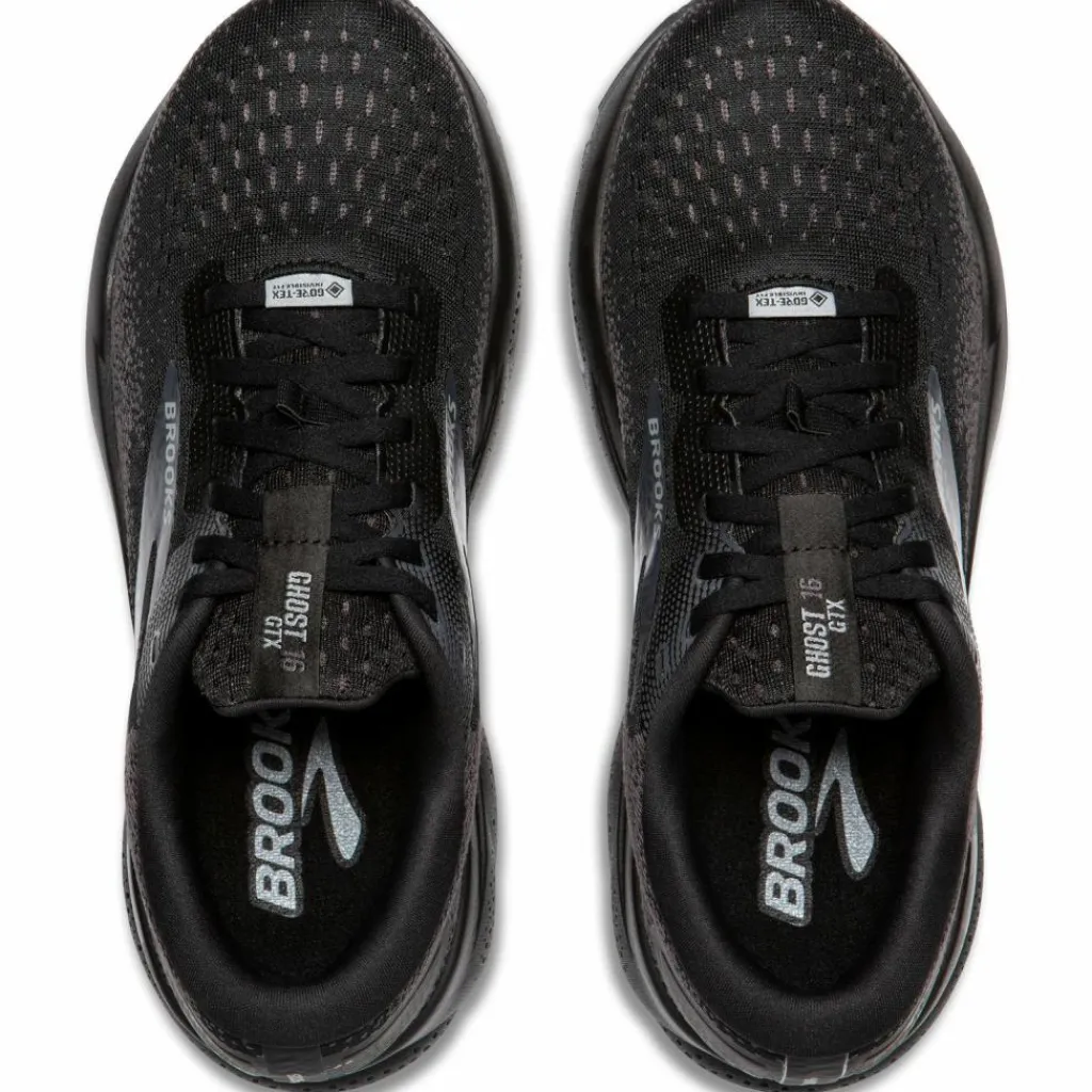 Brooks Laufen|Laufen<· GTX Ghost 16 GTX black-black-ebony