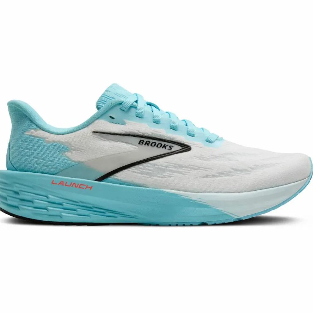 Brooks Laufen|Laufen<· Launch 11 white-atomizer-pink clay