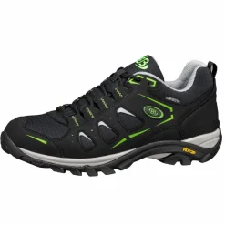 Brütting Wanderschuhe<· Multifunktionsschuh schwarz/grau/lemon