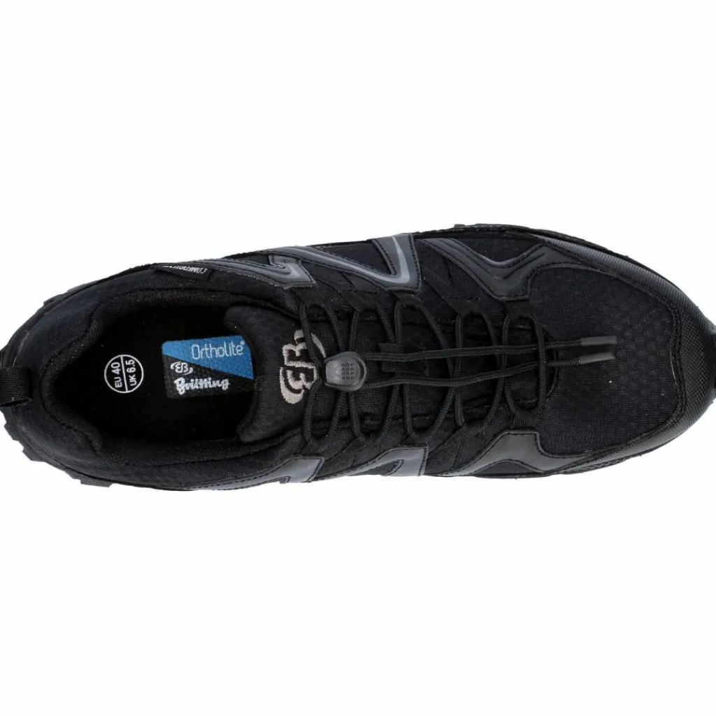 Brütting Wanderschuhe<· Outdoorschuh schwarz