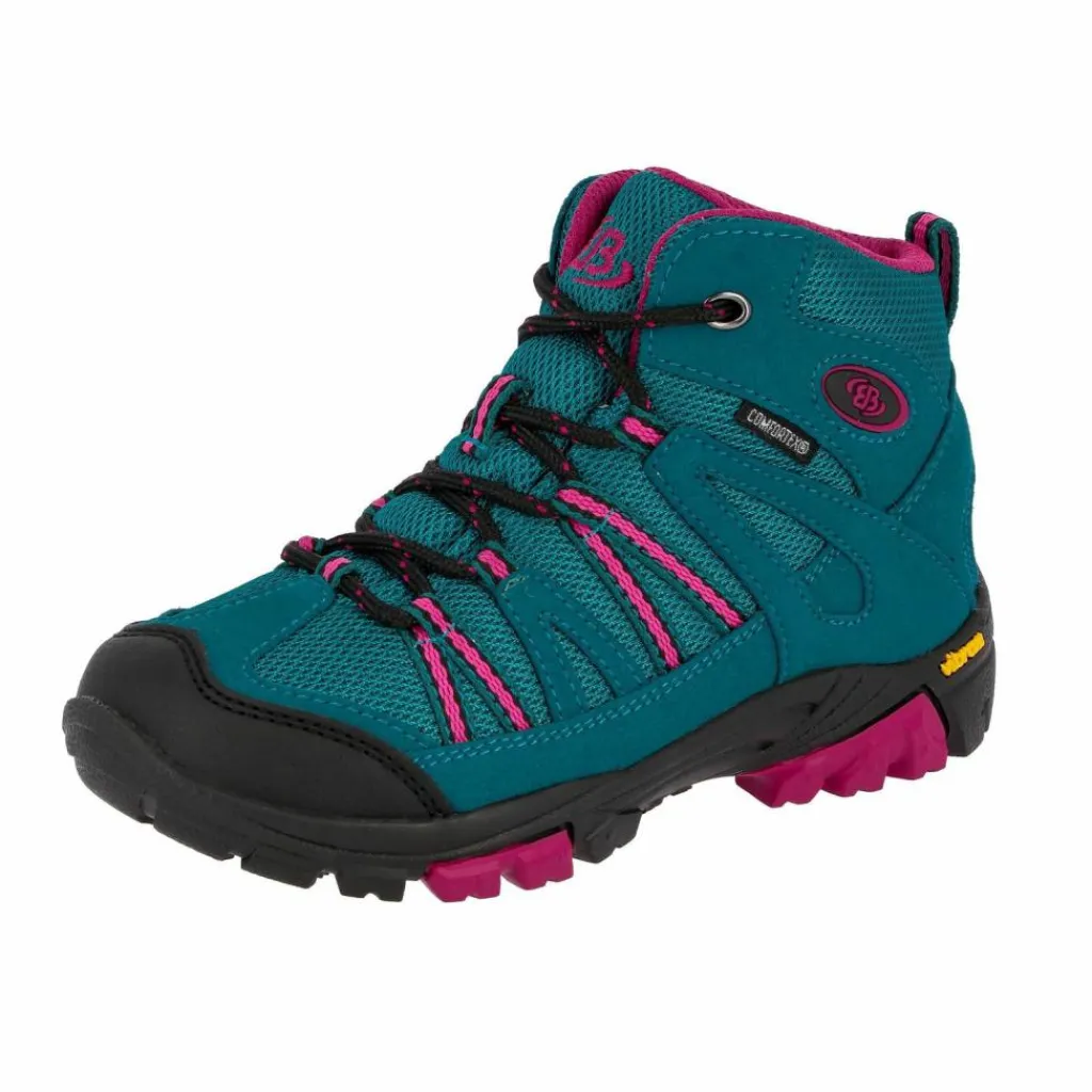 Brütting Wanderschuhe<· Wanderschuh türkis/pink
