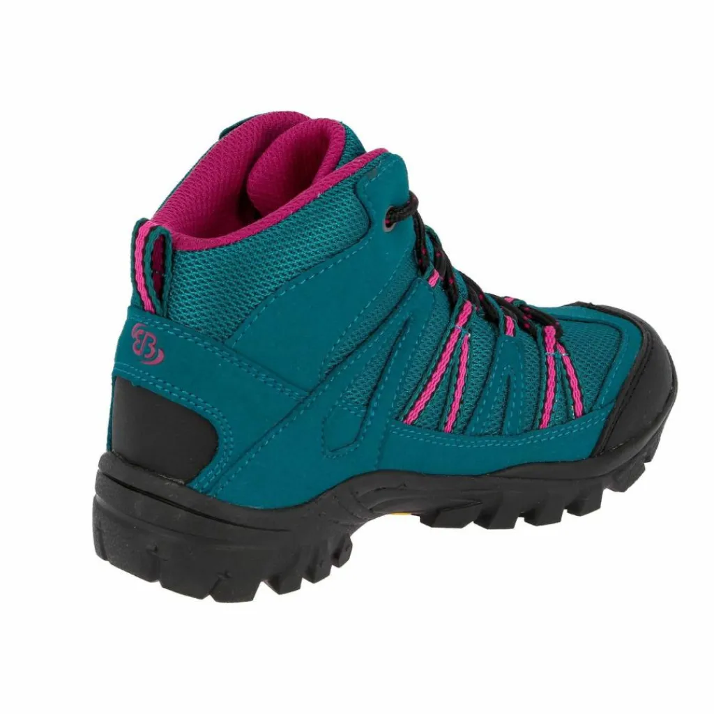 Brütting Wanderschuhe<· Wanderschuh türkis/pink
