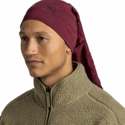 BUFF Wandern|Wandern<· Merino Midweight melange tibetan red