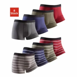 Buffalo Unterwäsche<· Boxer oliv - blau - bordeaux - grau
