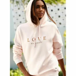 Buffalo Pullover & Sweats<· Kapuzensweatshirt hellrosa