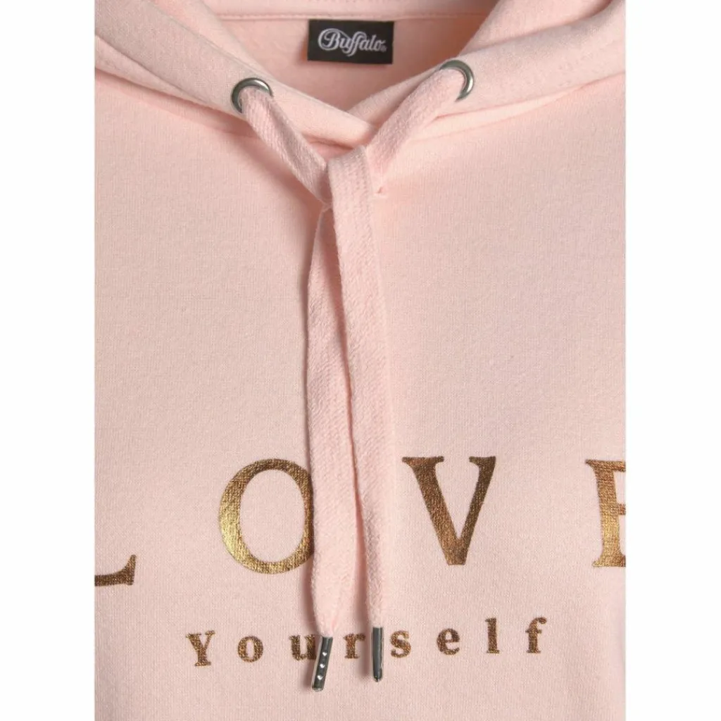 Buffalo Pullover & Sweats<· Kapuzensweatshirt hellrosa