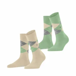 Hot · Everyday Argyle SO 2-Pack Damen Socken