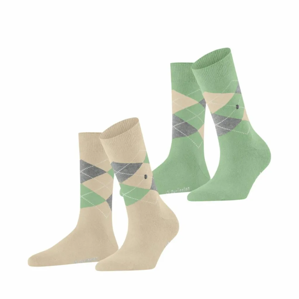 Hot · Everyday Argyle SO 2-Pack Damen Socken