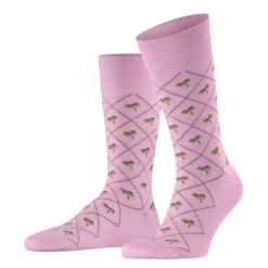 Burlington Socken<· Palm tree SO sporty-rose (8393)