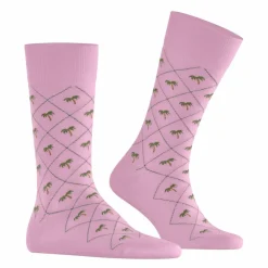 Burlington Socken<· Palm tree SO sporty-rose (8393)
