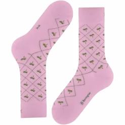 Burlington Socken<· Palm tree SO sporty-rose (8393)