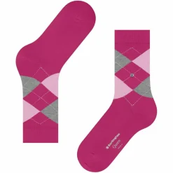 Burlington Socken<· Queen SO aubergine (8764)