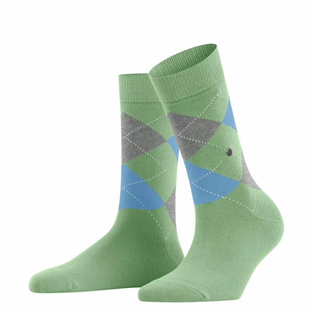 Burlington Socken<· Queen SO persian green (7377)