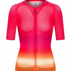 castelli Trikots<· Climbers 4.0 hibiscus-pink-ornge