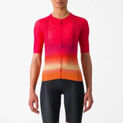 castelli Trikots<· Climbers 4.0 hibiscus-pink-ornge