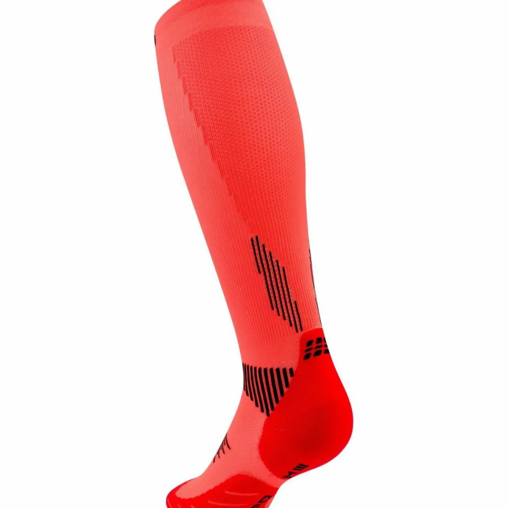 CEP Socken< neon coral