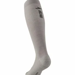 CEP Socken<· KNEE HIGH FLIGHT KOMPRESSION light grey