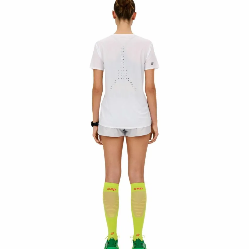 CEP Trailrunning<· Run Shirt Short white