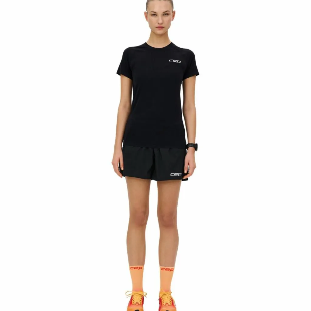 CEP Trailrunning<· Run Shirt Short black