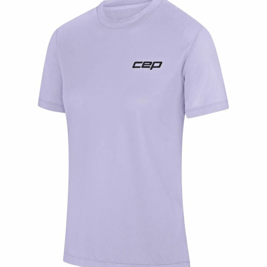 CEP Trailrunning<· Run Shirt Short lilac