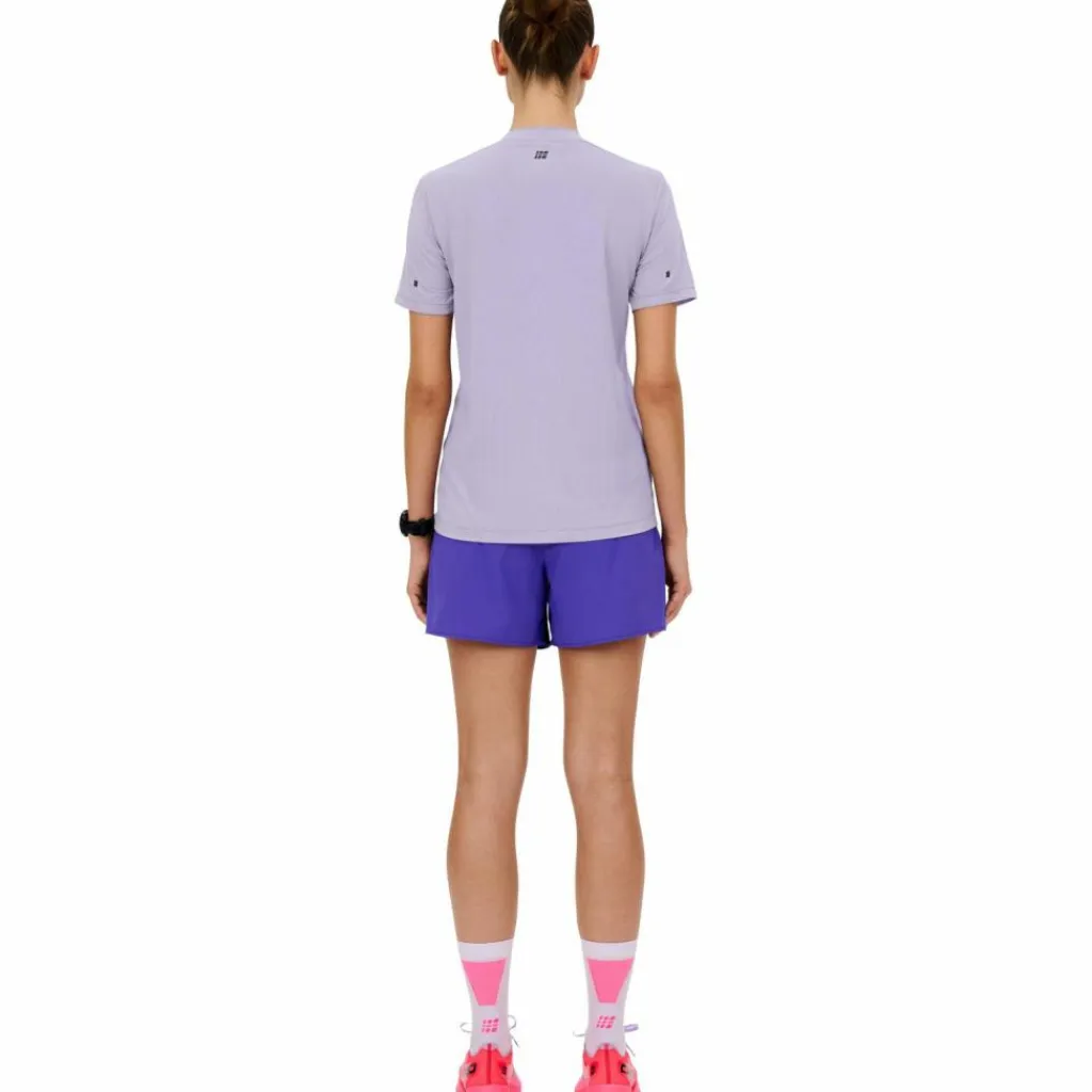 CEP Trailrunning<· Run Shirt Short lilac